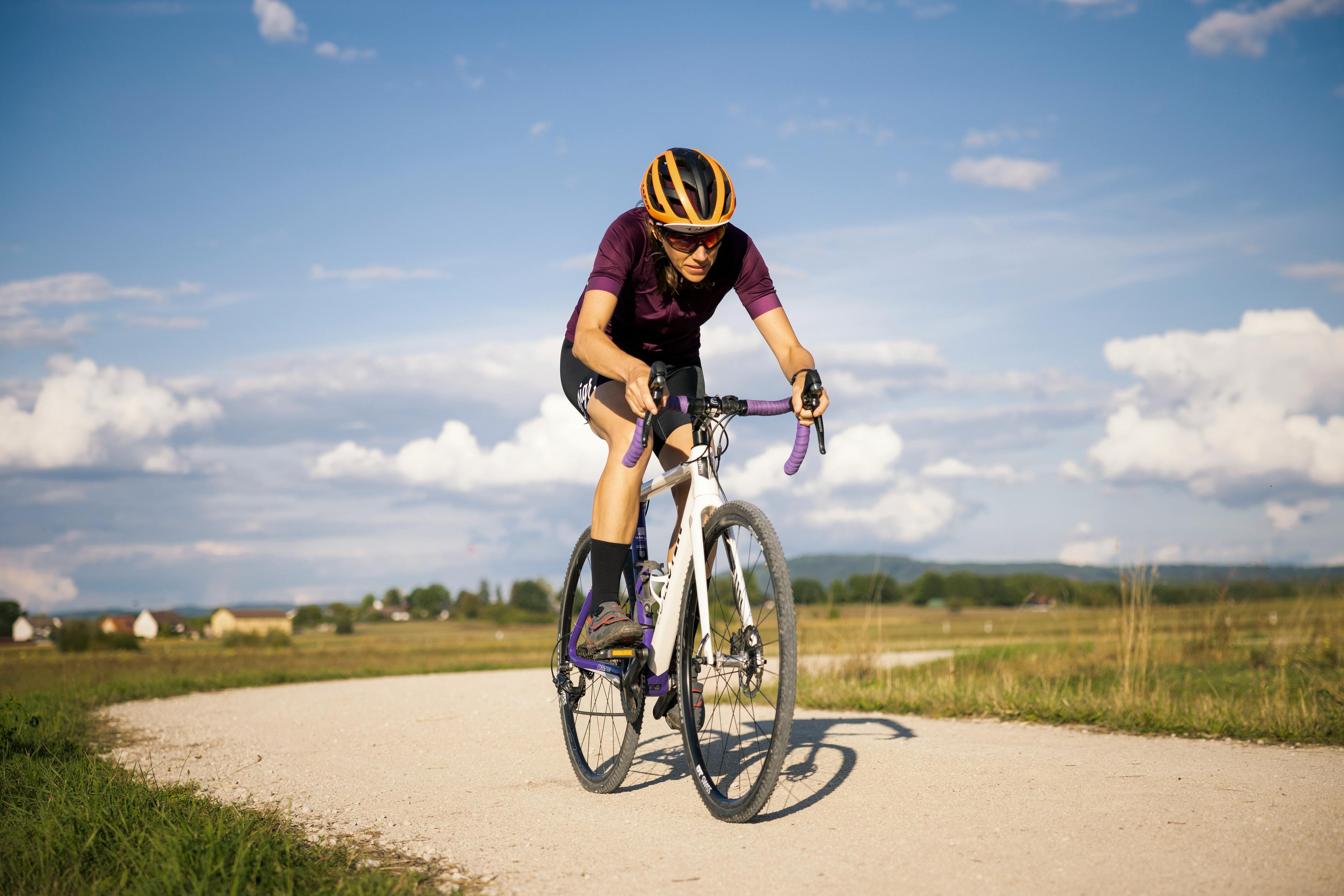cyclist riding a bicycle