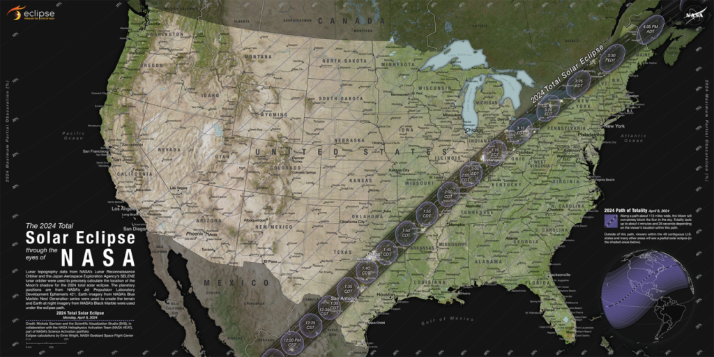 The 2024 Total Solar Eclipse.